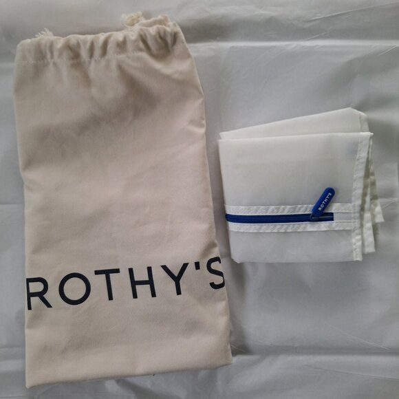 ROTHY'S The Bucket Bag - Grey Mist – NWOT Includes original box, dust, wash bag - Picture 12 of 15